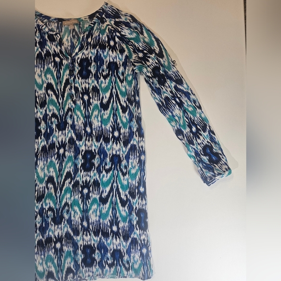 Banana Republic Dress Womens‎ Size 6 Teal Blue Midi Spring Summer Wedding Event - Picture 6 of 6